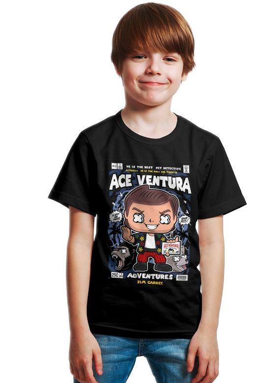 Παιδικό Ring Spun T-Shirt Ace Ventura Pop Culture P3000254 Black