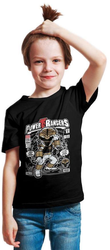 Παιδικό Ring Spun T-Shirt Power Ranger Pop Culture P3000257 Black