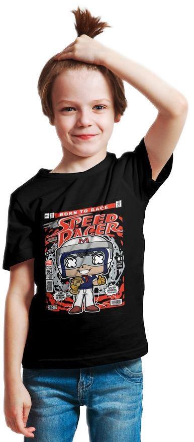 Παιδικό Ring Spun T-Shirt Speed Racer Pop Culture P3000269 Black