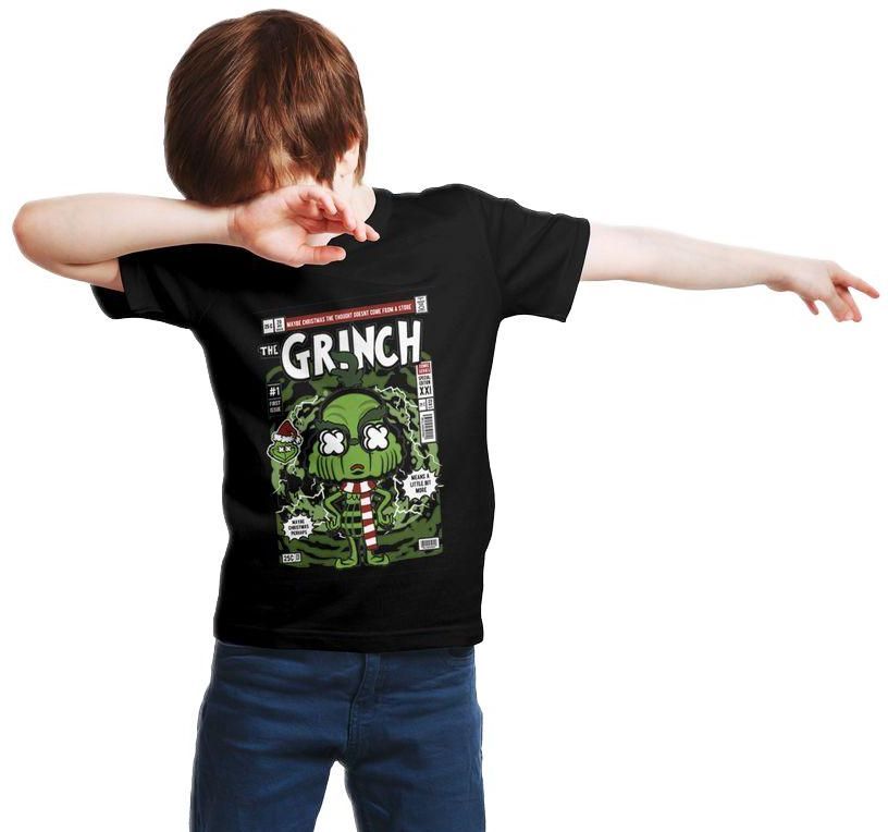 Παιδικό Ring Spun T-Shirt The Grinch Pop Culture P3000283 Black