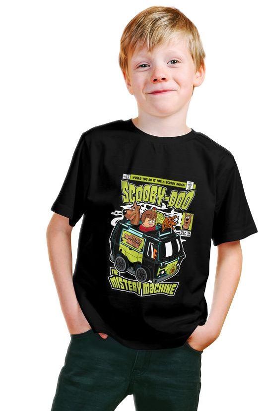 Παιδικό Ring Spun T-Shirt The Mistery Machine Pop Culture P3000284 Black