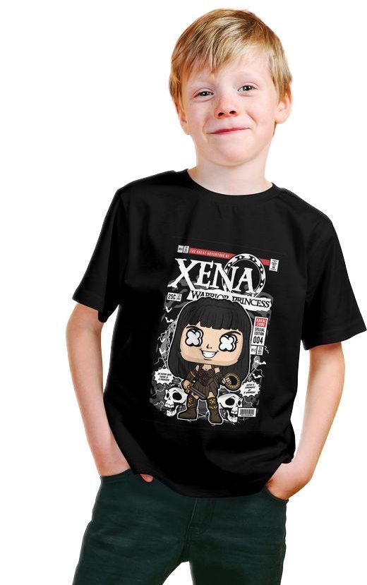 Παιδικό Ring Spun T-Shirt Xena Pop Culture P3000299 Black