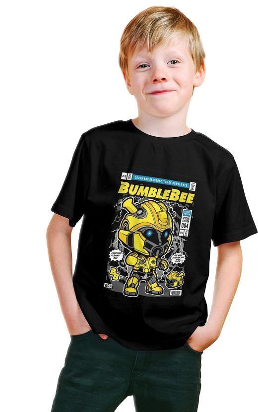 Παιδικό Ring Spun T-Shirt Bumble Bee Pop Culture P3000307 Black