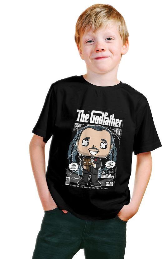 Παιδικό Ring Spun T-Shirt Godfather Vito Corleone Pop Culture P3000335 Black