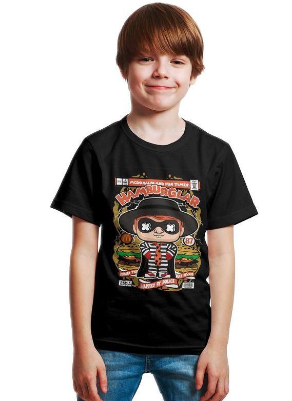 Παιδικό Ring Spun T-Shirt Hamburglar Pop Culture P3000339 Black