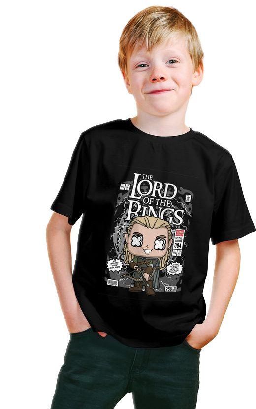 Παιδικό Ring Spun T-Shirt Legolas Lord Of The Rings Pop Culture P3000360 Black