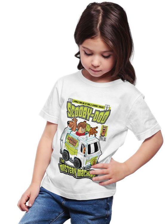 Παιδικό Ring Spun T-Shirt The Mistery Machine Pop Culture P3000402 White