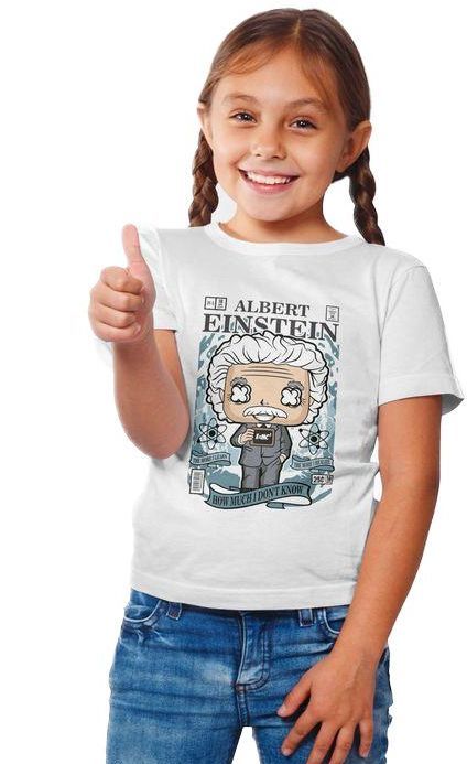 Παιδικό Ring Spun T-Shirt Einstein Pop Culture P3000429 White