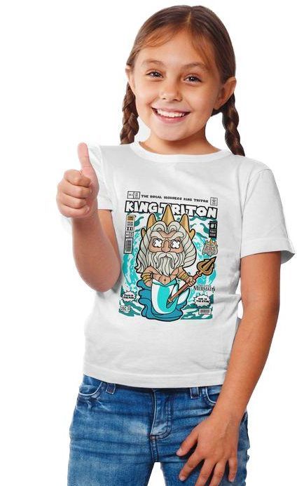 Παιδικό Ring Spun T-Shirt King Triton Pop Culture P3000446 White