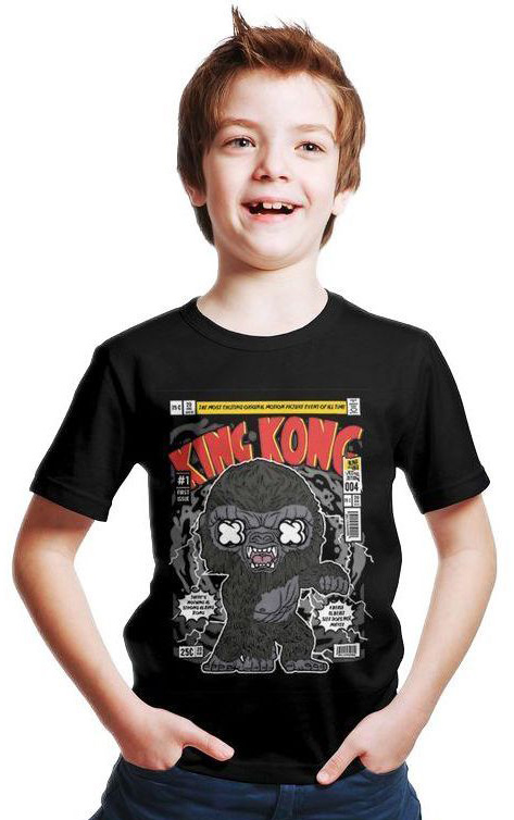 Παιδικό Ring Spun T-Shirt King Kong Pop Culture P3000355 Black