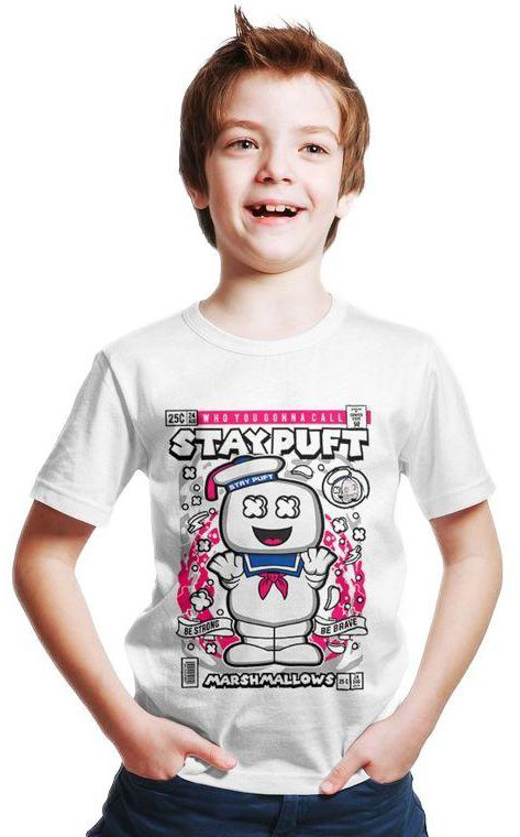 Παιδικό Ring Spun T-Shirt Stay Puft Marshmallowman Pop Culture P3000394 White