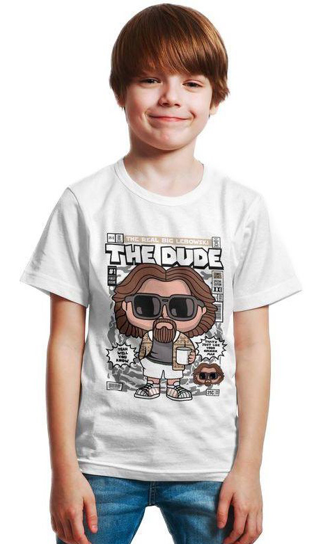 Παιδικό Ring Spun T-Shirt The Dude Pop Culture P3000399 White