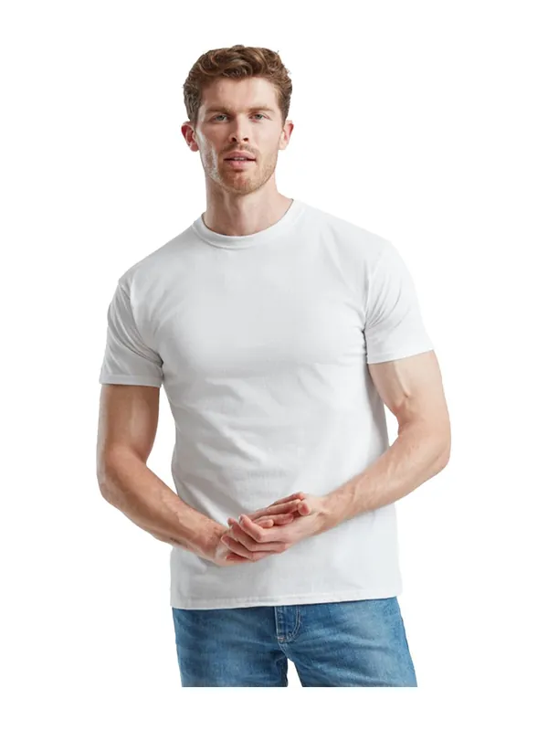 Fruit of the Loom Super Premium σε λευκό